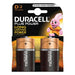 Duracell plus D 2 pack