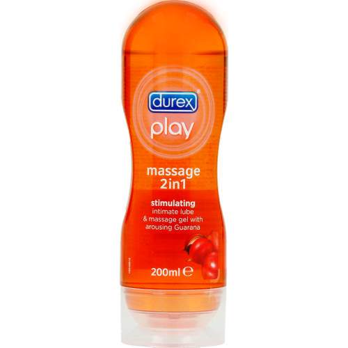 Durex 2-in-1 Stimulating Intimate Lube & Massage Gel Arousing Guarana 200ml