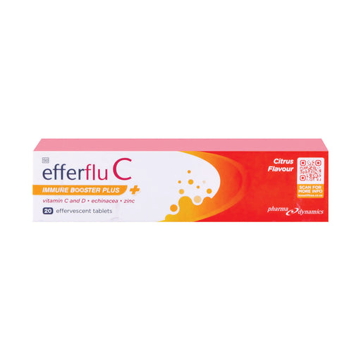 Efferflu C Immune Booster Plus 20 Effervescent Tablets