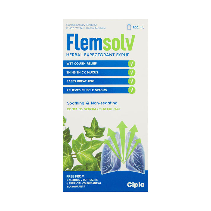 Flemsolv Herbal Expectorant 200ml