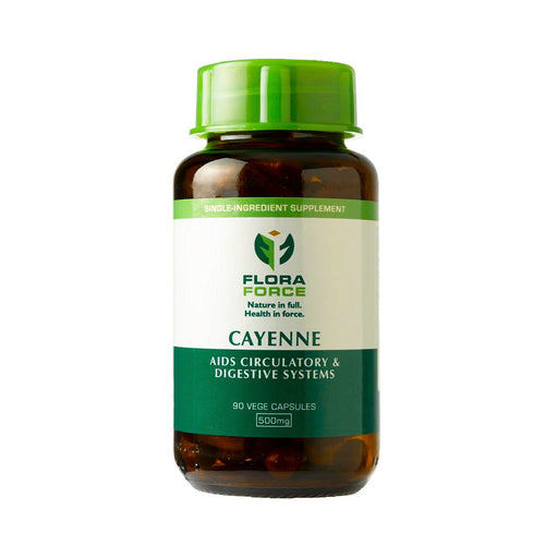 Flora Force Cayenne 500mg 90 Capsules