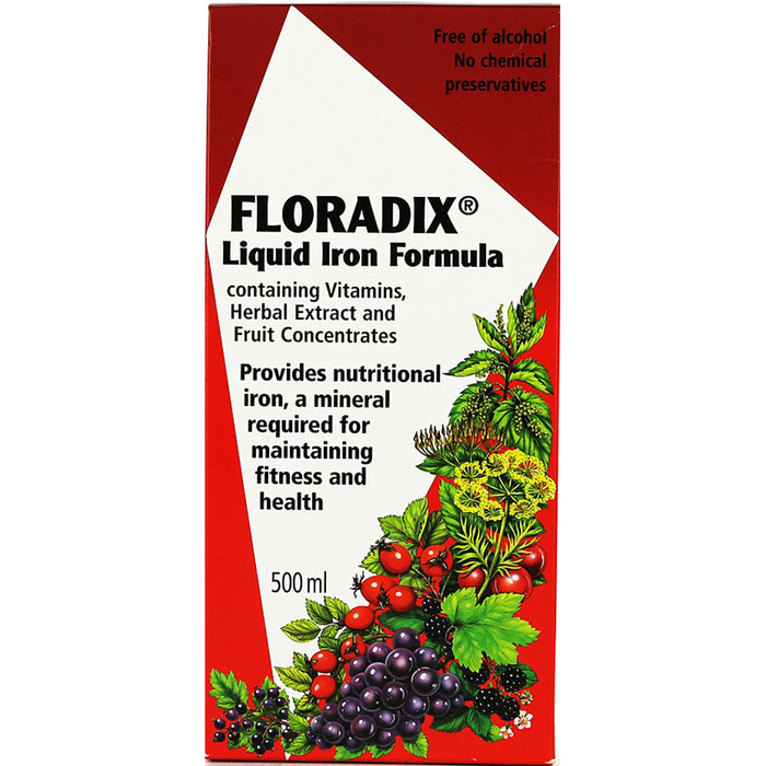 Floradix Liquid Iron Formula 500ml