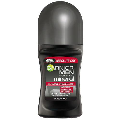 Garnier Men Anti-perspirant Roll-on Mineral Absolute Dry 50ml