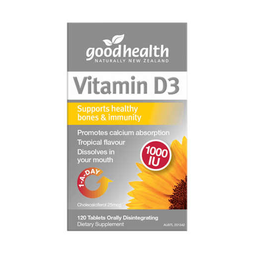 Good Health Vitamin D3 dissolving 120 mini-tablets