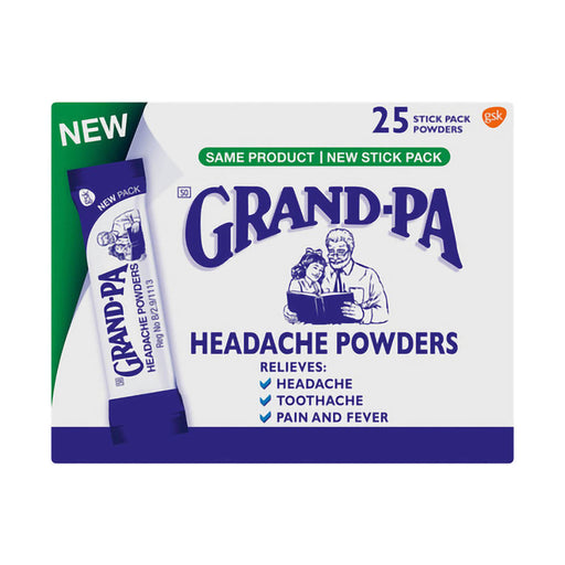 Grand-Pa Headache Powder 25 Sachets