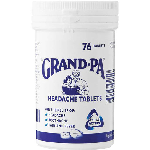 Grand-Pa Headache 76 Tablets