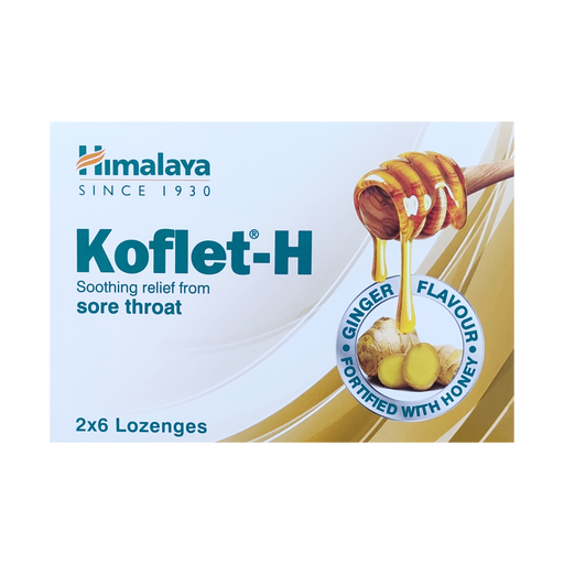 Himalaya Koflet-H Ginger 2 x 6 Lozenges
