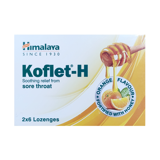Himalaya Koflet-H Orange 2 x 6 Lozenges