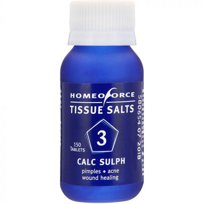 Homeoforce Tissue Salt 3 Calc Sulph 150 Tablets