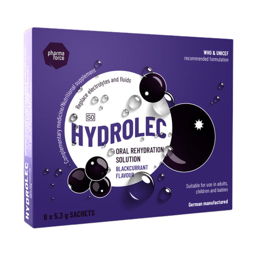 Hydrolec Blackcurrant Sachets 6 Sachets