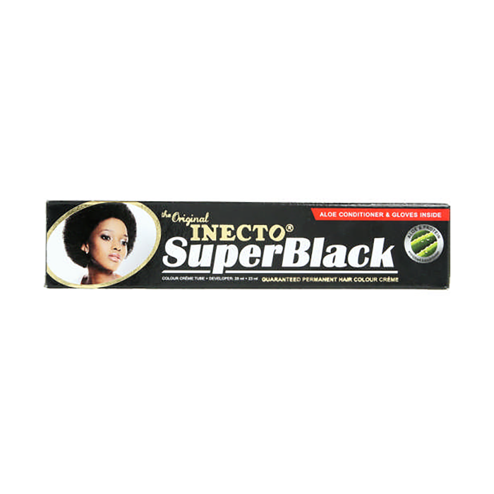 Inecto Permanent Hair Colour Creme Super Black 28ml