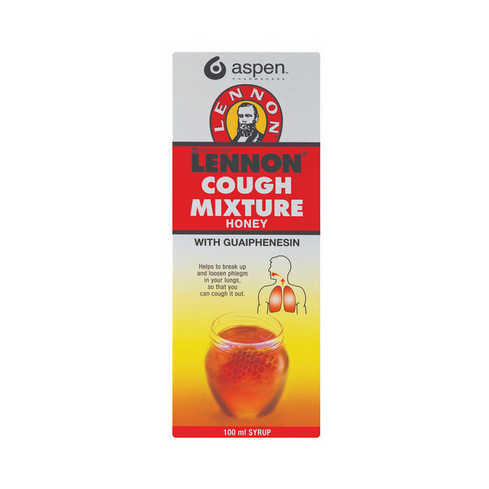 Lennon Cough Mix 100ml Honey