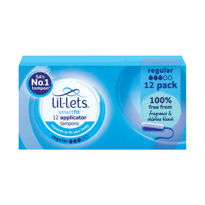 Lil-Lets Applicator Tampons Regular 12 Tampons