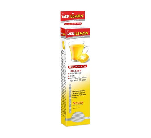 Med-Lemon Regualar 72 Unit Dispenser