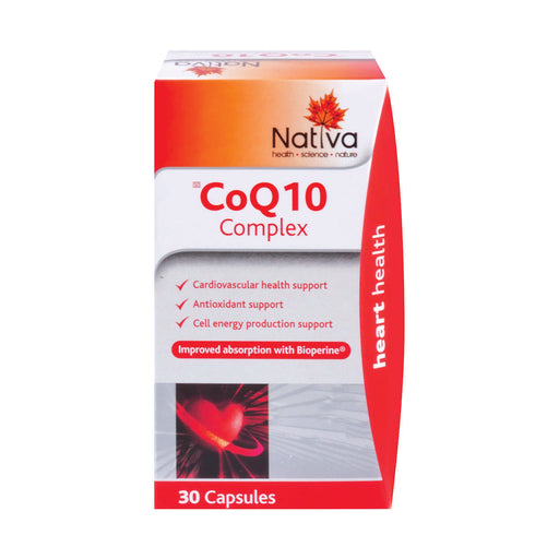 Nativa CoQ10 Complex 30 Capsules