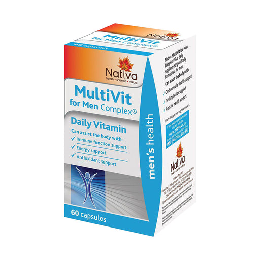 Nativa Multivit for Men Complex 60 Capsules