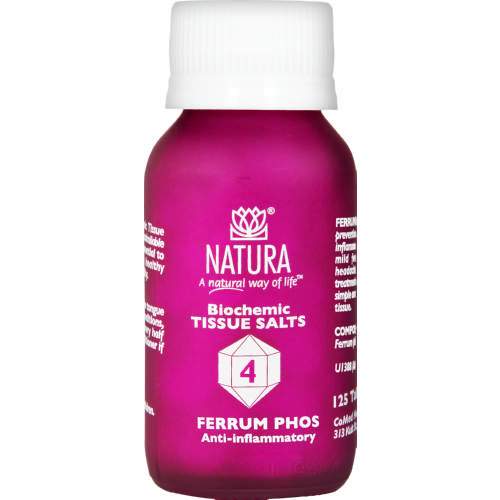 Natura Biochemic Tissue Salts Ferrum Phos 125 (4)