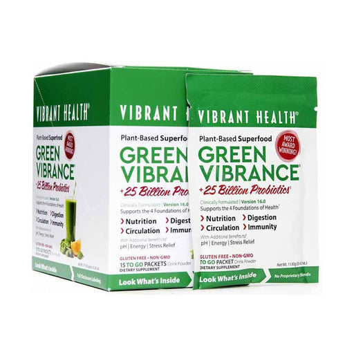 Natural Vibrance Green Vibrance Original - 15 travel packs 15 sachets