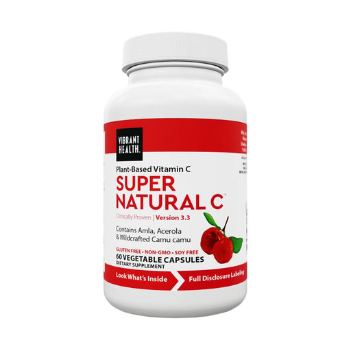 Natural Vibrance Super Natural C 60 Capsules