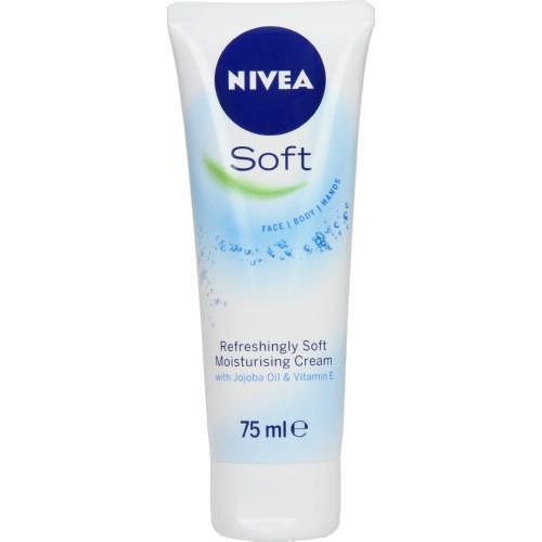 Nivea Soft Moisturising Cream Tube 75ml