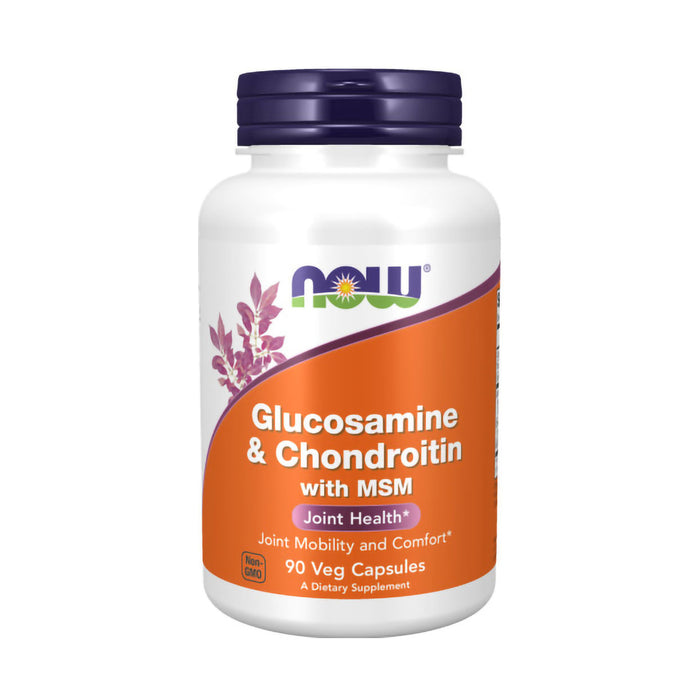 Now Glucosamine & Chondroitin With MSM 90 Capsules