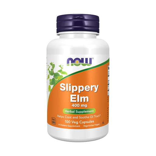 Now Slippery Elm 400mg 100 Veggie Capsules