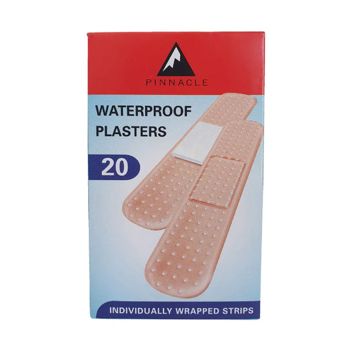 Pinnacle Plasters Waterproof Strips 20 Strips