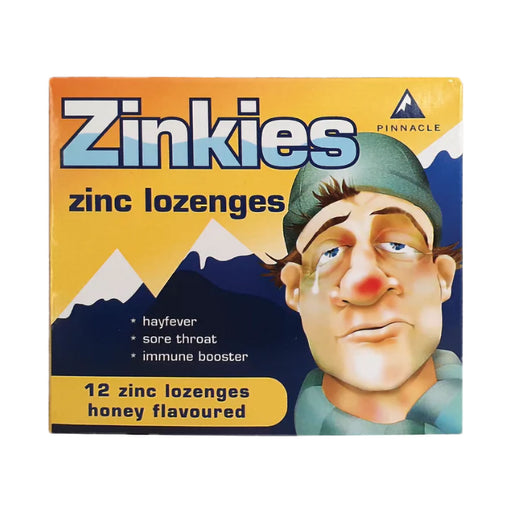 Pinnacle Zinkies Honey 12 Lozengers