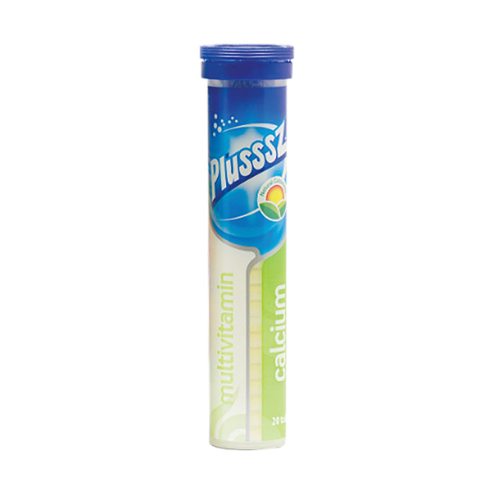 Plusssz Multivitamin + Calcium 20 Effervescent Tabs