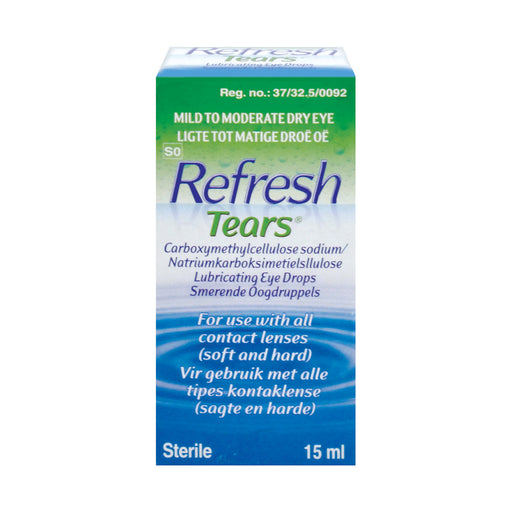 Refresh Tears Lubricating Eye Drops 15ml