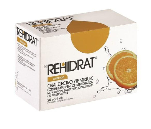 Rehidrat Electrolyte Mixture Orange 20 Sachets