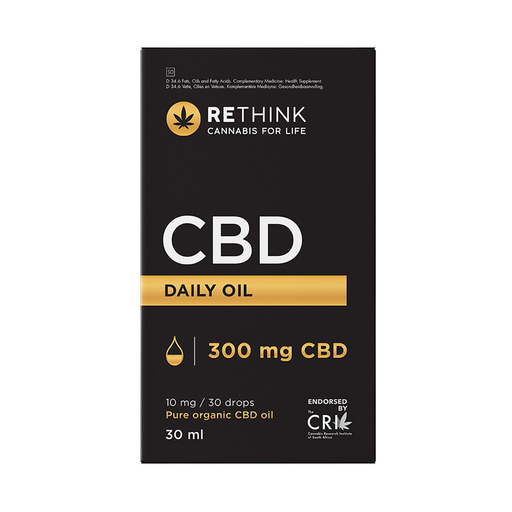 Rethink CBD Daily Oil 300mg 30ml