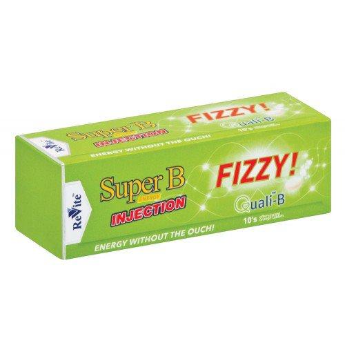 Revite Super B Energy Injection 10 Effervescent Tablets