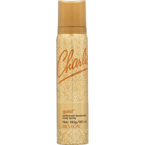 Revlon Charlie Gold Body Perfumed Deodorant Spray 90ml