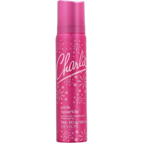 Revlon Charlie Perfumed Deodorant Body Spray Pink Sparkle 90ml