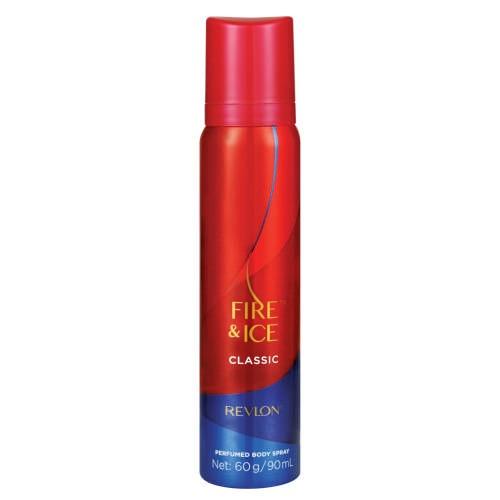 Revlon Fire & Ice Classic Body Perfumed Deodorant Spray 90ml
