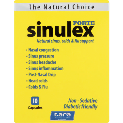 Sinulex On The Go Capsules 10