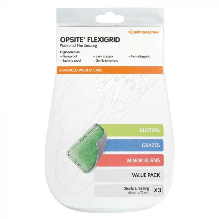 Smith & Nephew Opsite Flexigrid 60x70mm Single