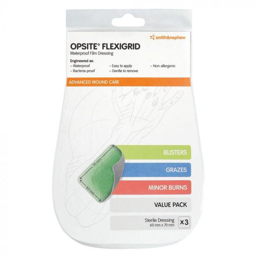 Smith & Nephew Opsite Flexigrid 60x70mm Single