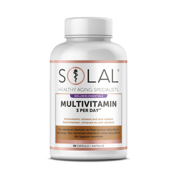 Solal Multivitamin 3 Per Day 90 Capsules