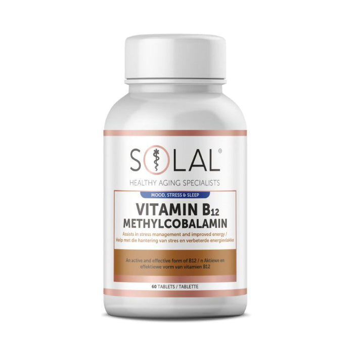 Solal Methylcobalamin Vitamin B12 60 Capsules