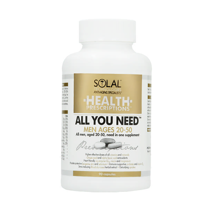 Solal All You Need Men Ages 20-50 90 Capsules