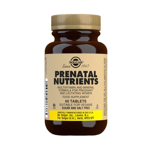 Solgar Prenatal Nutrients 60 Tablets