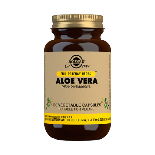 Solgar Aloe Vera Leaf 520mg 100 Veggie Capsules