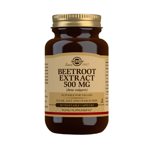 Solgar Beetroot Extract 500mg 90 Veggie Capsules