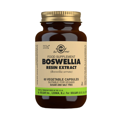Solgar Boswellia Resin Extract 60 Veggie Capsules