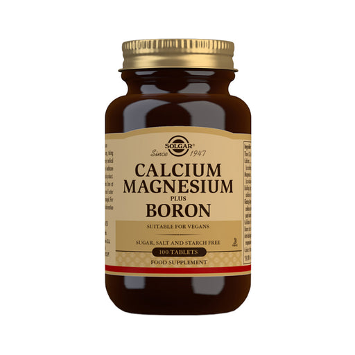 Solgar Calcium Magnesium Plus Boron Tabs 100 Tablets