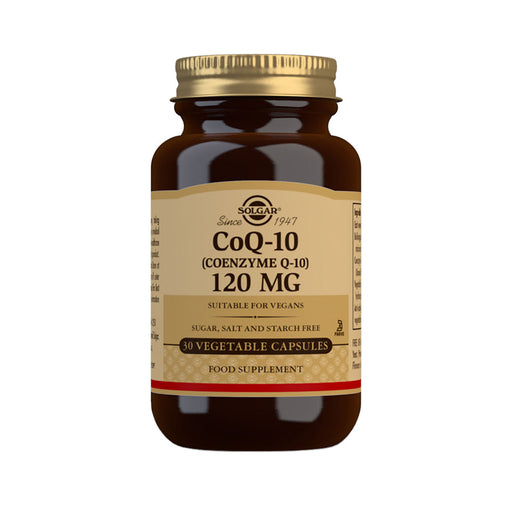 Solgar CoQ-10 120mg 30 Veggie Capsules