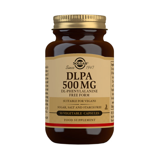 Solgar DLPA 500mg 50 Veggie Capsules