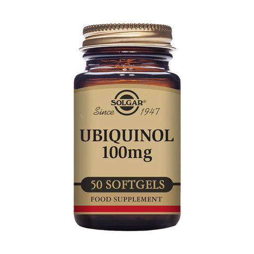 Solgar Ubiquinol 100mg 50 Softgel Capsules